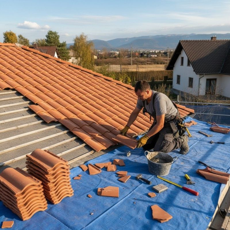 House Roof Installation