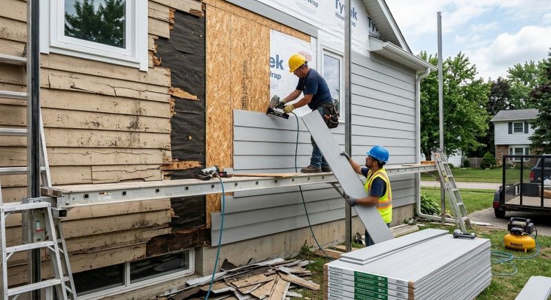 Polymer Siding Installation in Boston, MA